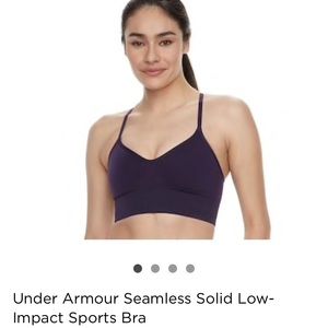 Under Armor Sports Bra - Premium Purple